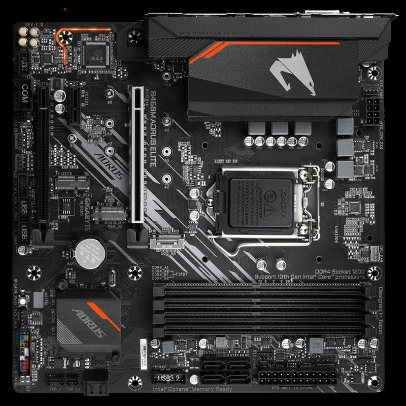 Gigabyte B460M AORUS ELITE Motherboard B460 LGA 1200 DDR4 Support 10th Gen Core Mainboard