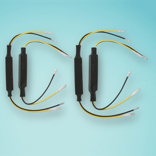 Motorcycle LED Turn Signal Resistor 12V 10W 10? Error Fix Adapter For Turn Signal Flasher Light
