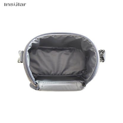 Portable Mother Feeding Bottle Bag Heat Insulation Lunch Bags Leak-proof Breast Milk Cooler Bag with Stroller Hanging Design