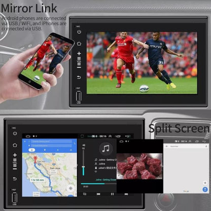 7inch Android 13 AHD Camera Car Stereo Radio +2+32G Microphone GPS Navi For 2013 2014 Ford F-150 Raptor GPS FM Player