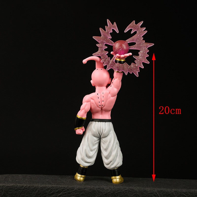 Boneco de 20cm Dragon Ball Anime Majin Buu, brinquedo, ornamento de mesa