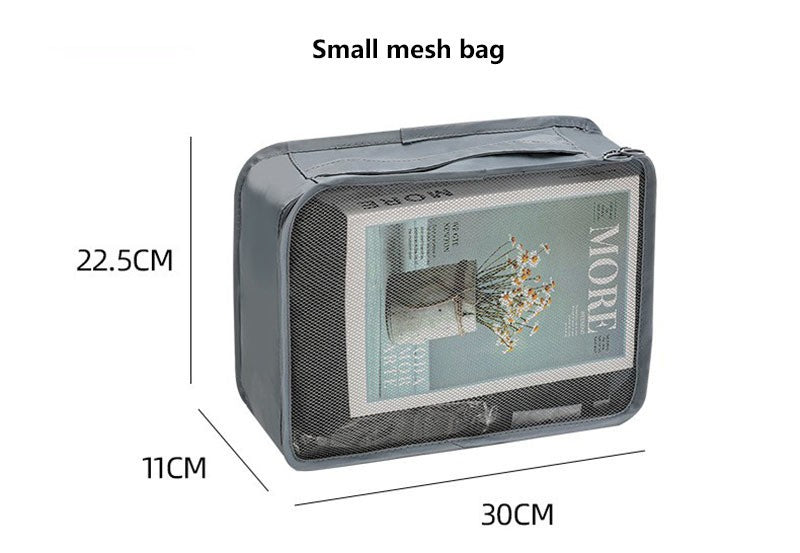 7/8/9-piece Set Travel Storage Bags,Digital Toiletries Shoes Clothes Organizer bag Suitcase Clothes Tidy Pouch,Packing Cubes Set