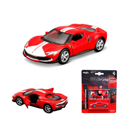 Novidade em estoque Maisto 1:64 Ferrari 812 Competizione Sp3 296-Gtb Brinquedo Colecionável Personalizado Die-Cast Liga Miniatura Modelo de Carro Presentes