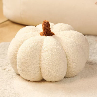 3D Fluffy Pumpkin Plush Pillow,for Halloween Home Decor, Birthday Party Favors & Cozy Home Accents, Pumpkin Decorations