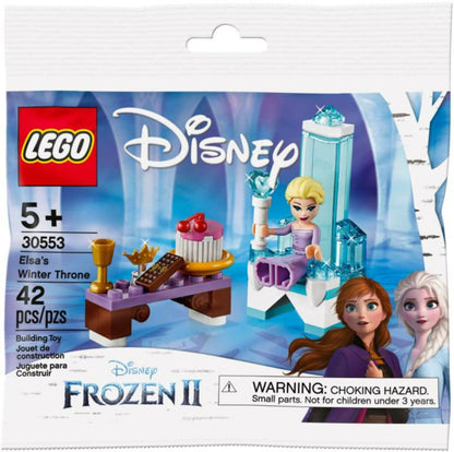 LEGO Disney Frozen II 30553 Mini-Construção O Trono de Inverno da Elsa para Maiores de 5 Anos