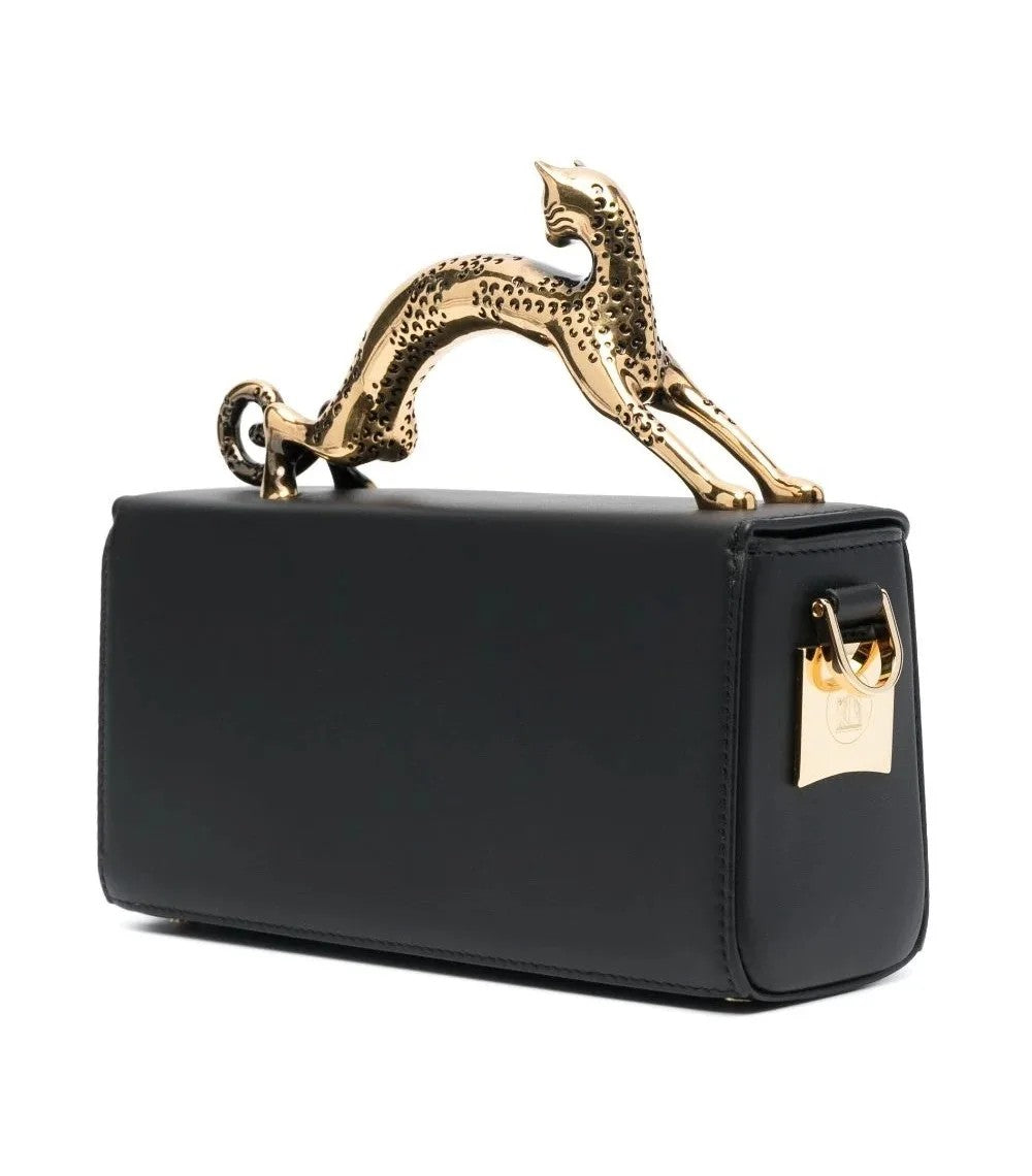 Elegant Fashion Luxury Brand Replica Handbag for Women New In High-Quality Metal Handle Designer Shoulder Bag Rectangular Shape