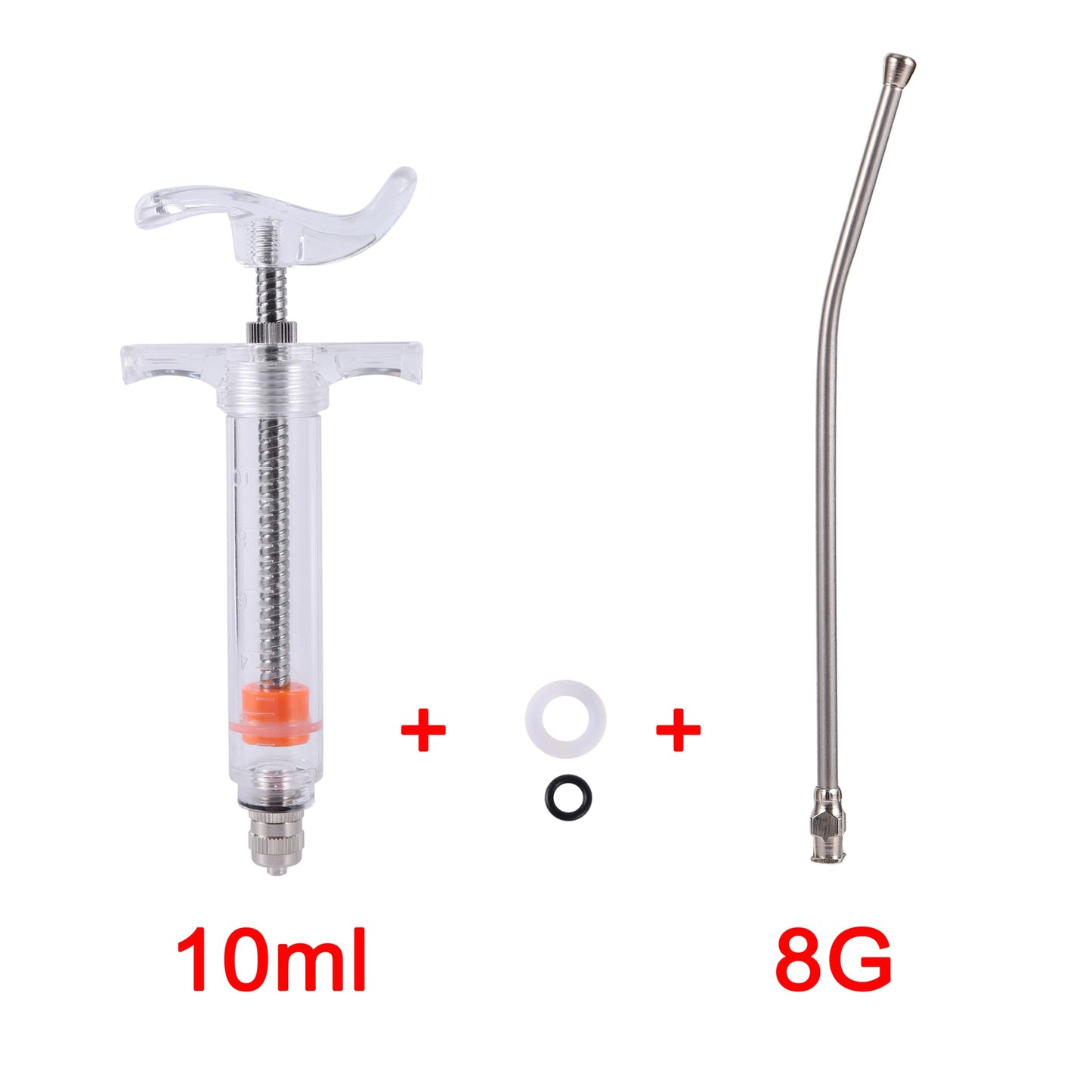 Seringa de Alimentação de Papagaios de Alta Qualidade 10ml 20ml  Seringa Alimentadora de Pássaros Papagaios  Seringa de Leite para Alimentador de Pássaros Agulha Alimentadora de Animais de Estimação