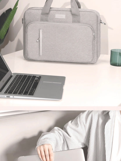 Laptop Bag case 13.3 14 15.6 17.3 inch Waterproof Notebook Bag for Macbook Air Pro 13 15 Computer Shoulder Handbag Briefcase Bag