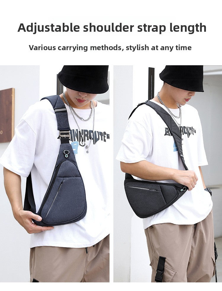 Sling Bag - Anti-theft Crossbody Shoulder Bag for Men and Women Sling Chest Crossbody Bag for Travel, Sport, Work Casual Daypack