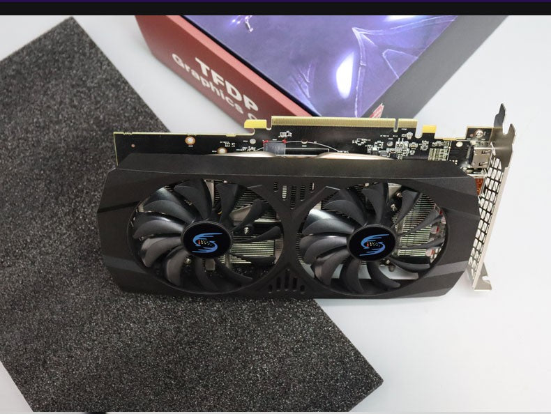 Placa de Vídeo para Jogos RX 580 8GB 2048SP GPU Radeon Série RX580 Placa de Vídeo para Computador de Mesa para Jogos