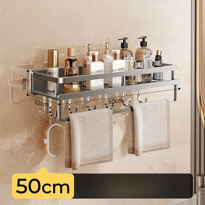 Toilet storage rack, non perforated washbasin, light luxury bathroom, wall mounted toilet, toilet wall storage rack