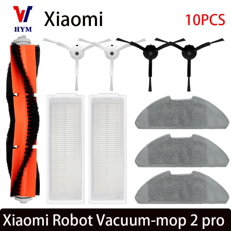 For Xiaomi Mi Robot Vacuum-Mop 2 Pro/Lite MJST1SHW MJSTL Hepa Filter Mop Cloth Main Side Brush Mijia Vacuum Cleaner Accessories