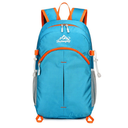 Mochila de Caminhada Unissex Ultraleve Dobrável Masculina e Feminina para Viagem ao Ar Livre Ciclismo Nylon