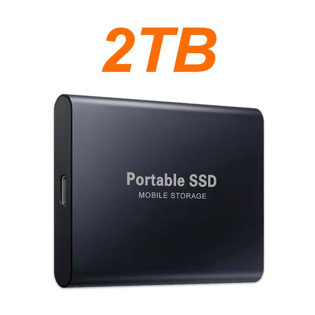 SSD portátil USB-C 2TB HD Externo 4TB de Grande Capacidade Unidade de Armazenamento de Alta Velocidade para Laptop Windows 10/11 2026