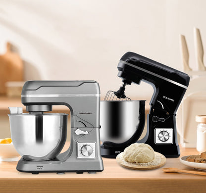 Robô Patissier Profissional 1400W 5.7L Aparelho de Cozinha Batedeira Elétrica com Suporte Alimentar USB Gancho de Massa Fábrica OEM Vendas Quentes