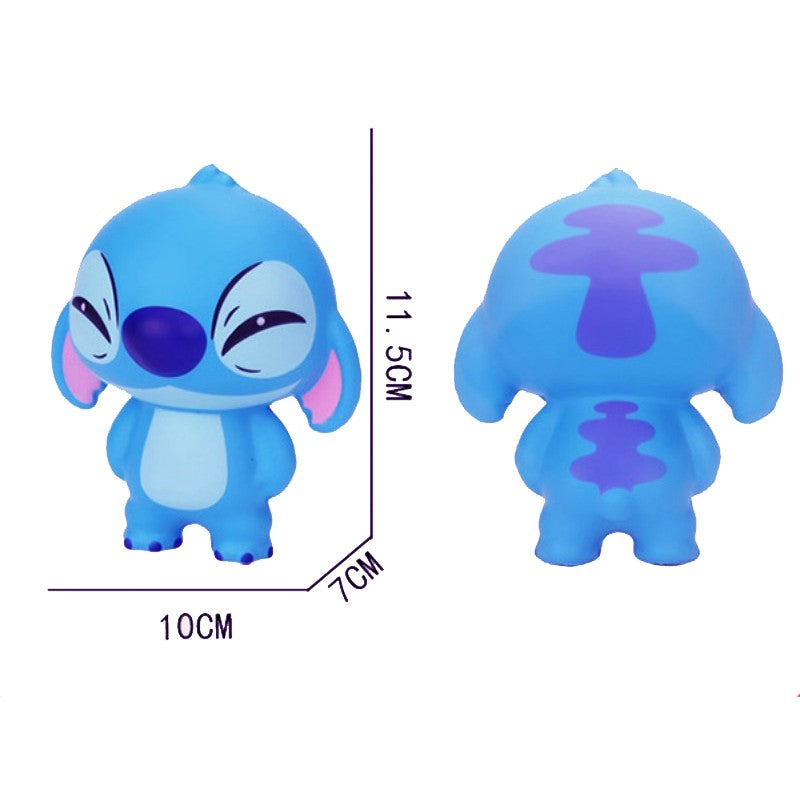 Brinquedo de Descompressão Disney Stitch Modelo Stitch Macio de Descompressão Boneca de Recuperação Lenta Brinquedo de Desenho Animado Infantil Presente de Cura