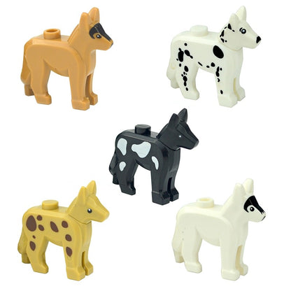 Creative DIY Model cute little Animal MOC Brick Building Blocks Pet Zoo Dog Duck Tortoise Penguin Cat Pig Bird Rabbit Toys