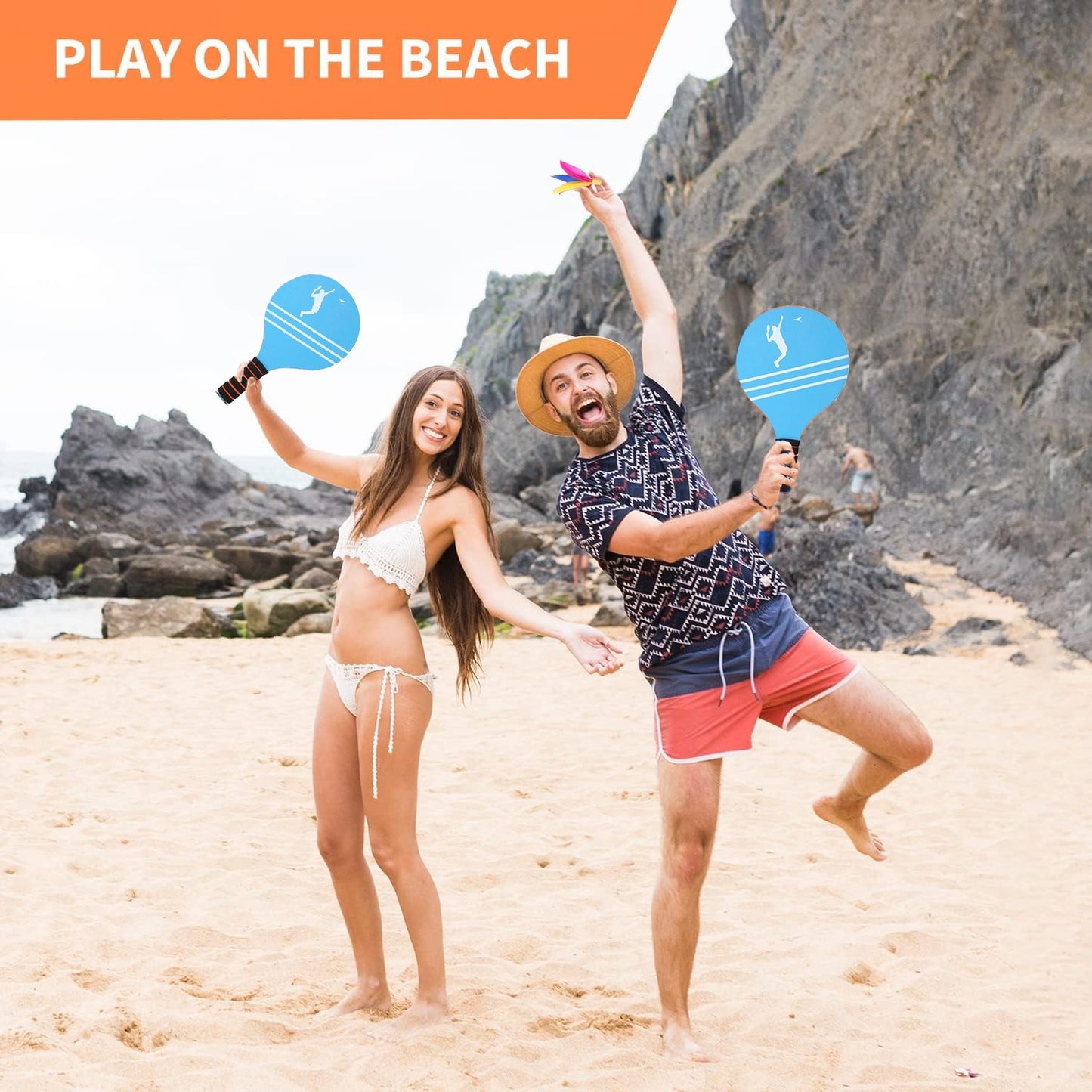 Badminton Set for Children and Adolescents - Indoor and Outdoor Beach Courtyard Family Games Sports Toy Gifts