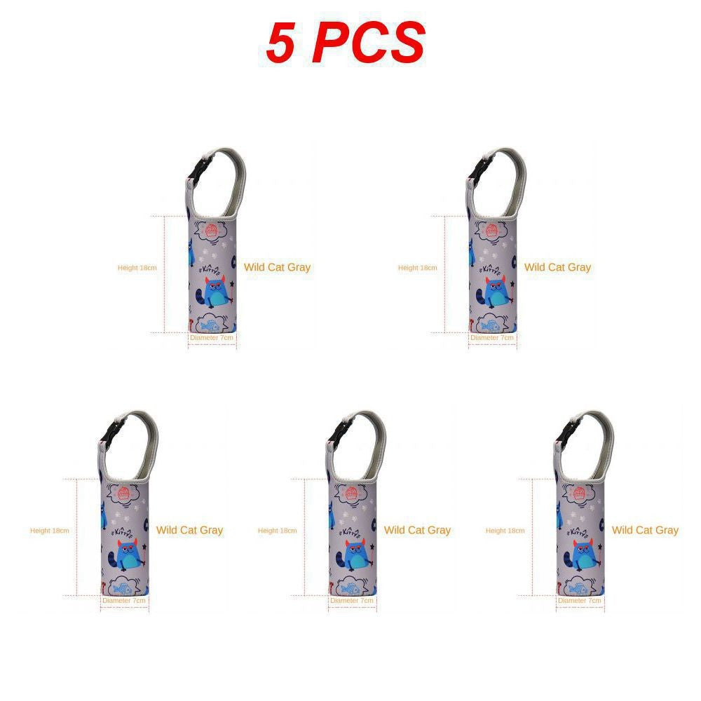 Baby Bottle Cover Portable Water Bottle Case Sleeve Sports Insulation Water Bottle Covers Pouch With Strap Holder Bottle Bag