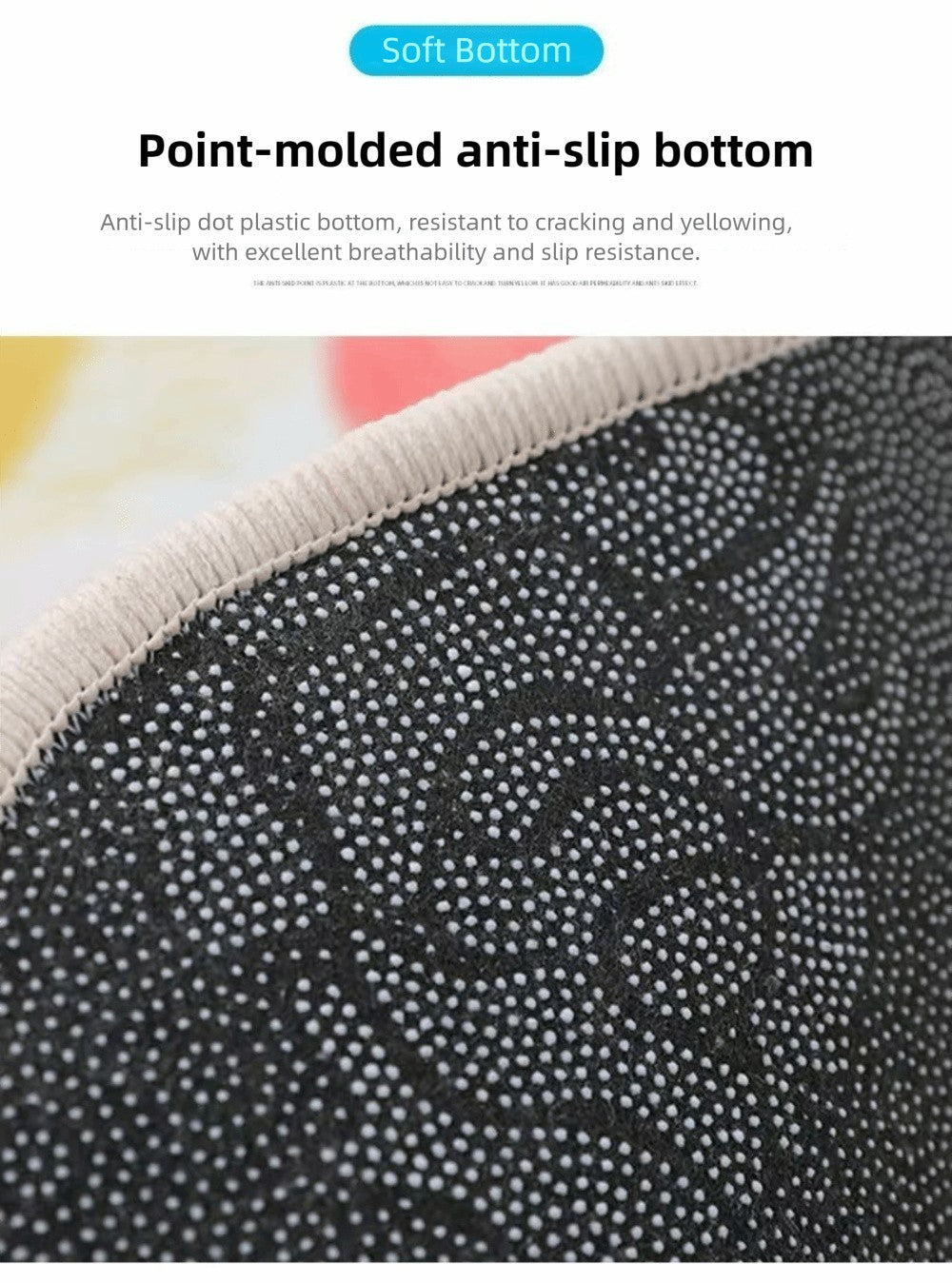 Trendy Crystal Velvet Halloween Door Mat Ghost Pumpkin Absorbent Floor Mat Wear-resistant Non-slip Ghost Rug for Halloween