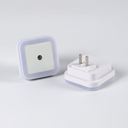 Plug in Dimmable Led Night Light with Auto Dusk to Dawn Sensor,for Hallway Bedroom Kids Room Kitchen Stairway?4Pack white light