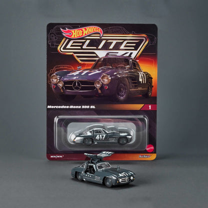 Original Hot Wheels Rlc Elite64 Red Line Club Hottest Metal Cars In The World Benz 300sl Porsche 964 Car Model Collection Toys