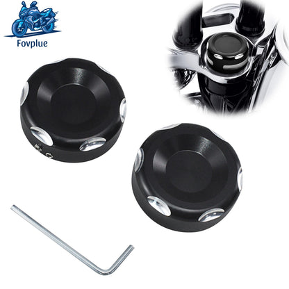 Tampa da Porca da Mesa Superior da Suspensão para Harley Dyna Fat Bob Low Rider Super Glide 2011-2021 Sportster XL 883 1200 2014-2024