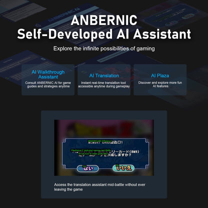 Anbernic RG 55G1 Retro Handheld Game Console Android 14 RG55G1 With 5.5 Inch Touch IPS Screen 3D Hall joystick RGB Lighting