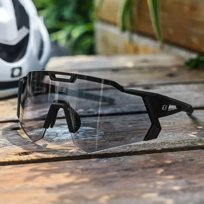 Photochromic Cycling Sunglasses Men Professional Bicycle Glasses Goggles Windproof MTB Road Bike Glasses Mountain Eyewear