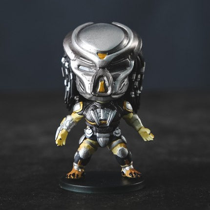 Predators Ultimate P1 Jungle Hunter Jungle Demon Concrete Clan Leader PVC Statue Figure Collectible Model Toy 7cm