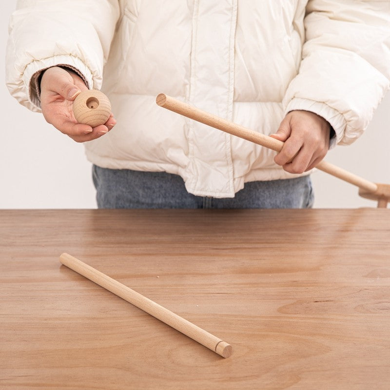 7Pcs  Assembly Rattles Bracket Set Infant Crib Mobile Bed Bell Bracket Protection Newborn Baby Toys Wooden Bed Bell Accessories