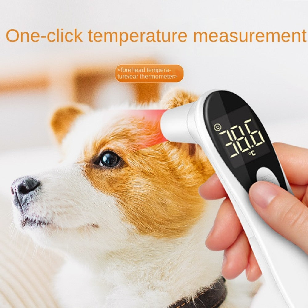 Instrumento de medição de temperatura animal Termômetro veterinário infravermelho sem contato eletrônico para cães, gado, ovelhas e gatos
