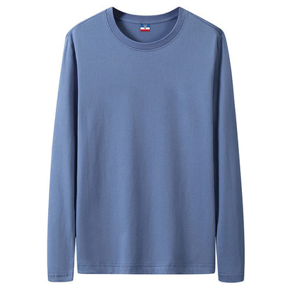 Good Quality 4XL 5XL Plus Size T-Shirts Men Long Sleeves Cotton Tops Male Tees Basic Plain Tshirts Women Tee Shirts Underwears