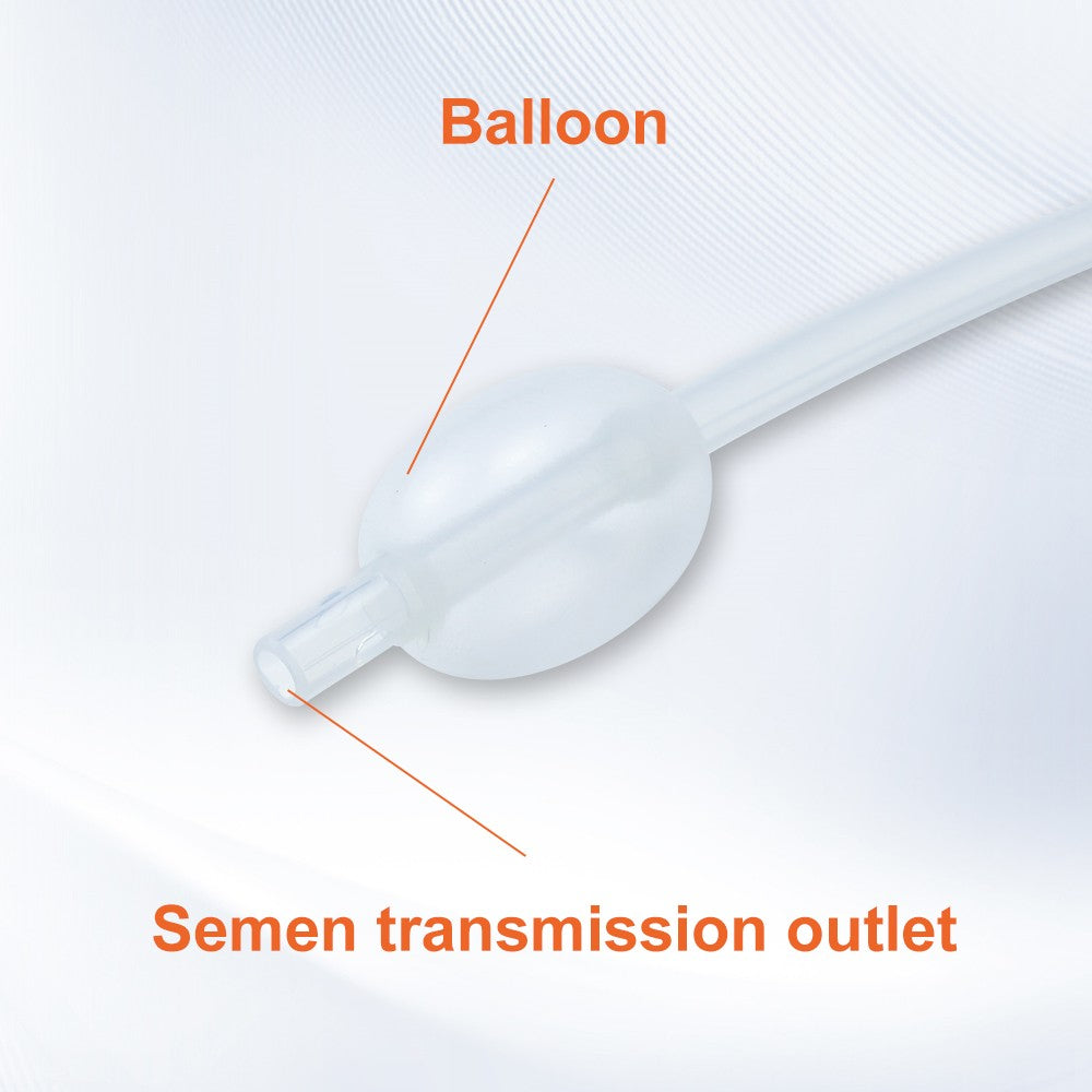 Sonda de Inseminação de Silicone Cateter Cavalo Tubo IA 36Fr 80cm Com Saco Ferramentas de Reprodução Equina Equipamento Veterinário Para Hospital de Animais