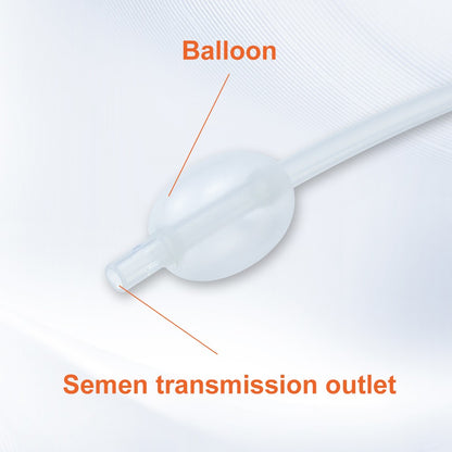 Sonda de Inseminação de Silicone Cateter Cavalo Tubo IA 36Fr 80cm Com Saco Ferramentas de Reprodução Equina Equipamento Veterinário Para Hospital de Animais