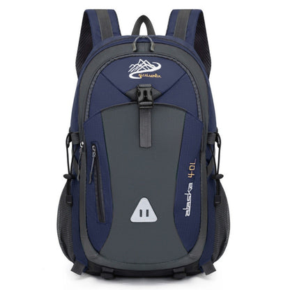 Mochila Multifuncional Respirável para Caminhada Esportiva Mochila de Grande Capacidade em Poliéster Para Caminhada Ciclismo Academia