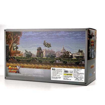 Em Estoque Modelo Montado Metal Slug X 2 SV-001 SV001 SLUGFLYER NOP-03 LANDSEEK T-2B Boneco de Ação Colecionável Presente
