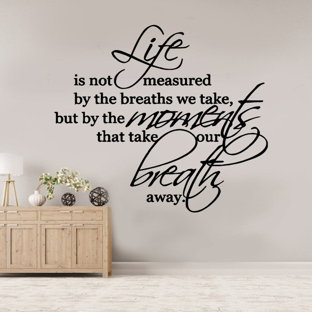 1 pc hot sale NEW English Sentence Vinyl Kitchen Wall Stickers Wallpaper For Baby's Rooms Bedroom Wall Art Sticker Murals