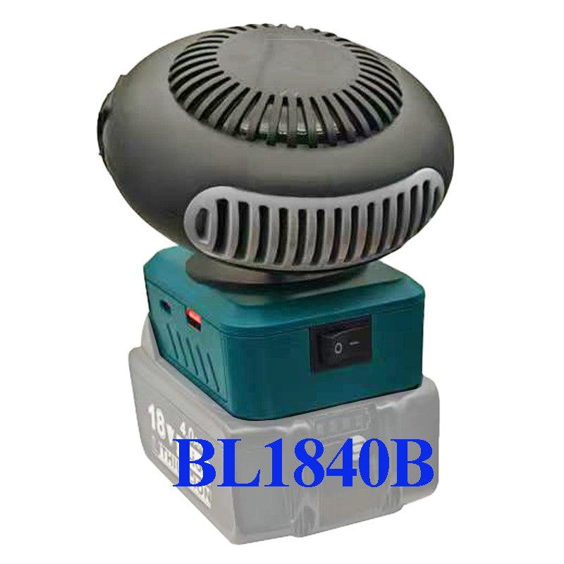 Power Tool Parts Lithium Electric Power Warm Air Blower Fan Heater Hot&Cold Wind Dual Mode For Makita For Bosch Li-ion Battery