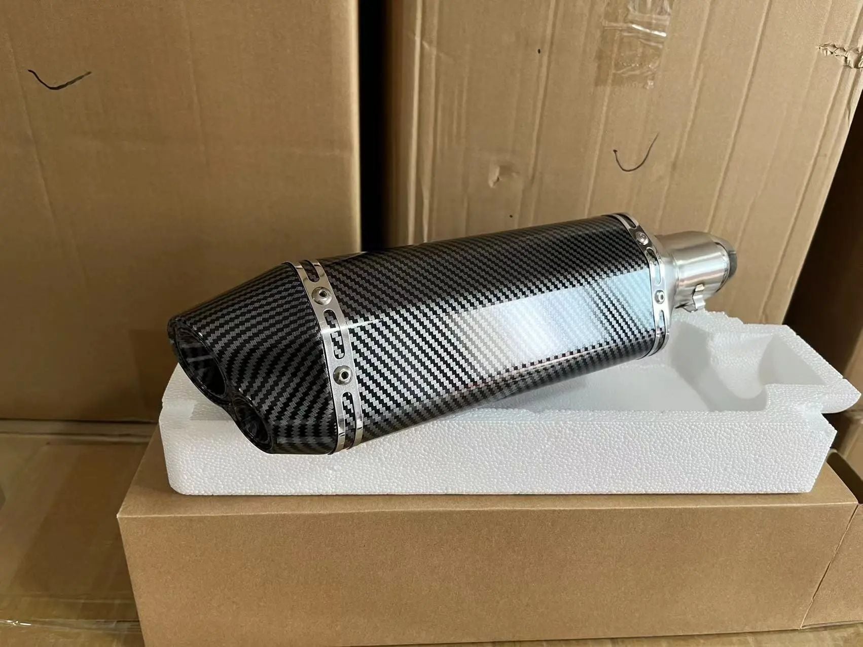 51mm Escape Moto Tube Motorcycle Exhaust Muffler