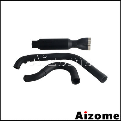 Slip On For Harley Road Glide FLTRU FLTRX FLTRXS FLTRK FLTRXST FLTRXP FLTRXSTSE 17+ Motorcycle Exhaust Modified Muffler Escape