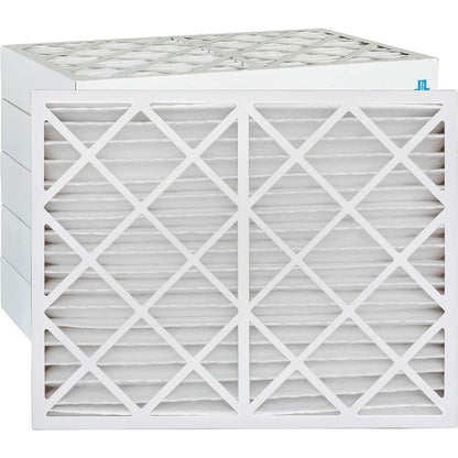 Filtro de Ar Fino 16x25x4 MERV 8 para Sistemas HVAC, Proteção contra Poeira, Branco, Pacote com 3, Fabricado nos EUA