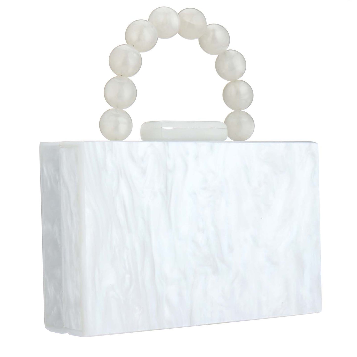 Acrylic Handbag Casual Trend Small Square Bags Women Clutches Wedding Party Dating Lady Trendy Evening Bags Chain Shoulder Bag