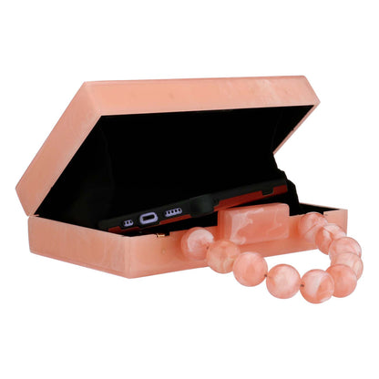 Acrylic Handbag Casual Trend Small Square Bags Women Clutches Wedding Party Dating Lady Trendy Evening Bags Chain Shoulder Bag