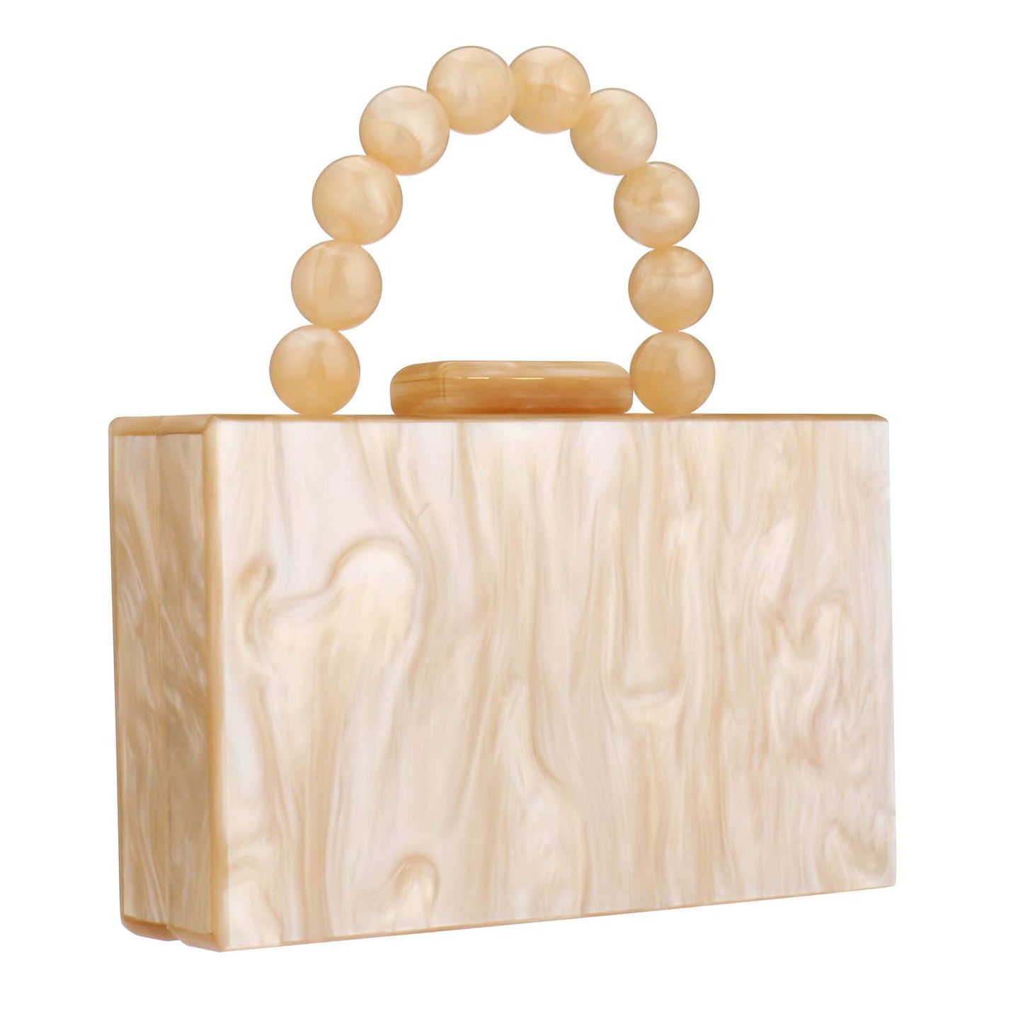 Acrylic Handbag Casual Trend Small Square Bags Women Clutches Wedding Party Dating Lady Trendy Evening Bags Chain Shoulder Bag