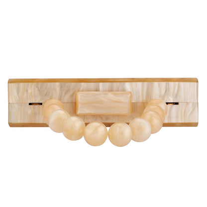 Acrylic Handbag Casual Trend Small Square Bags Women Clutches Wedding Party Dating Lady Trendy Evening Bags Chain Shoulder Bag