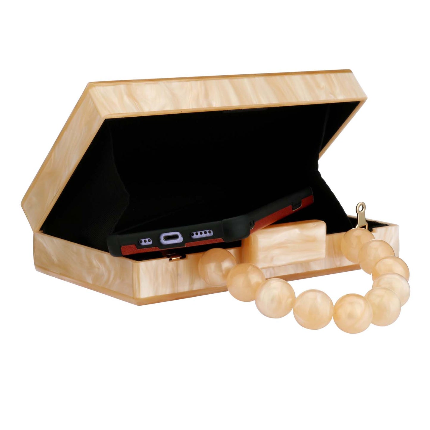 Acrylic Handbag Casual Trend Small Square Bags Women Clutches Wedding Party Dating Lady Trendy Evening Bags Chain Shoulder Bag