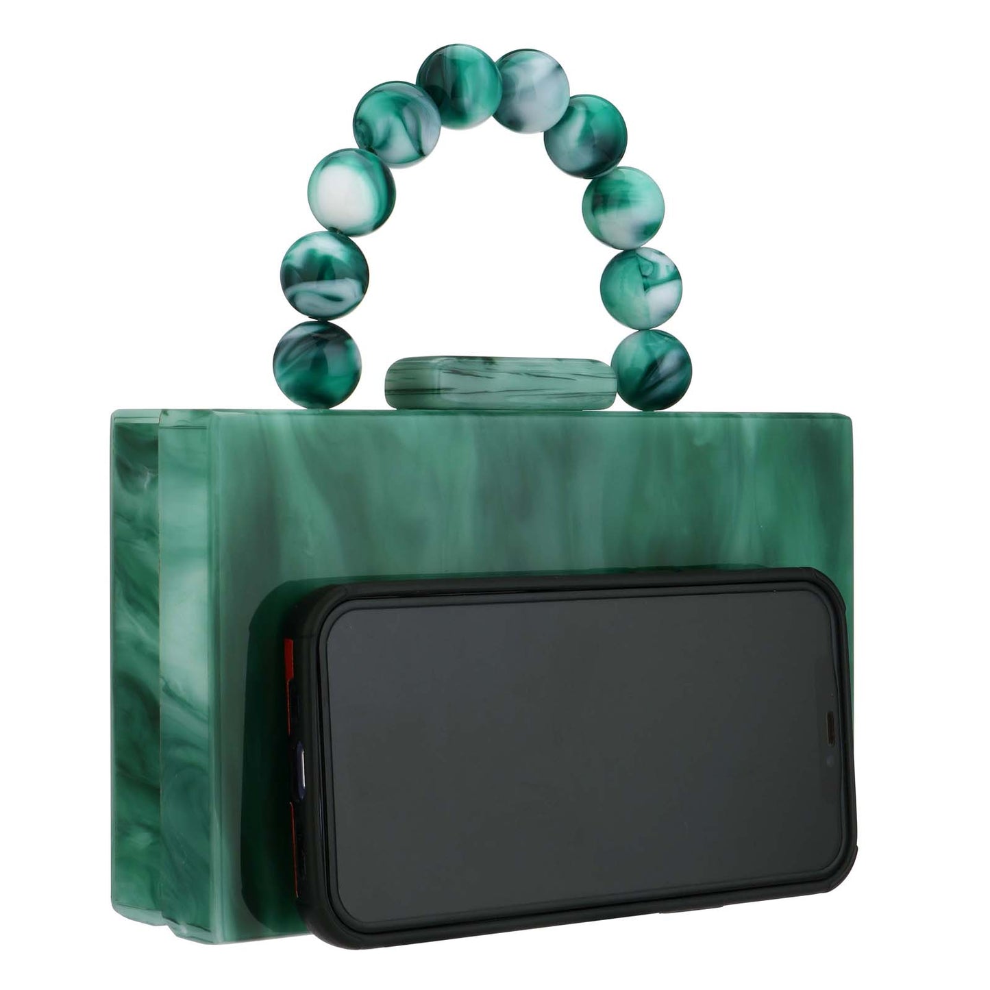 Acrylic Handbag Casual Trend Small Square Bags Women Clutches Wedding Party Dating Lady Trendy Evening Bags Chain Shoulder Bag