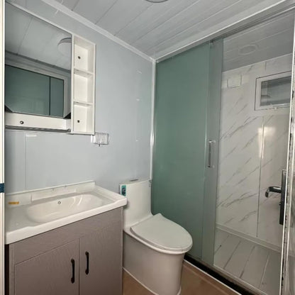 Prefab Tiny Home for Sale 20ft Expandable Container House 2 Bedrooms Kitchen and Bathroom Tiny House To Live in For Adults