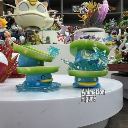 Bonecos de Ação de 3-5cm de Anime Pokémon Lotad, Brinquedos Colecionáveis de PVC, Modelo para Crianças de Presente